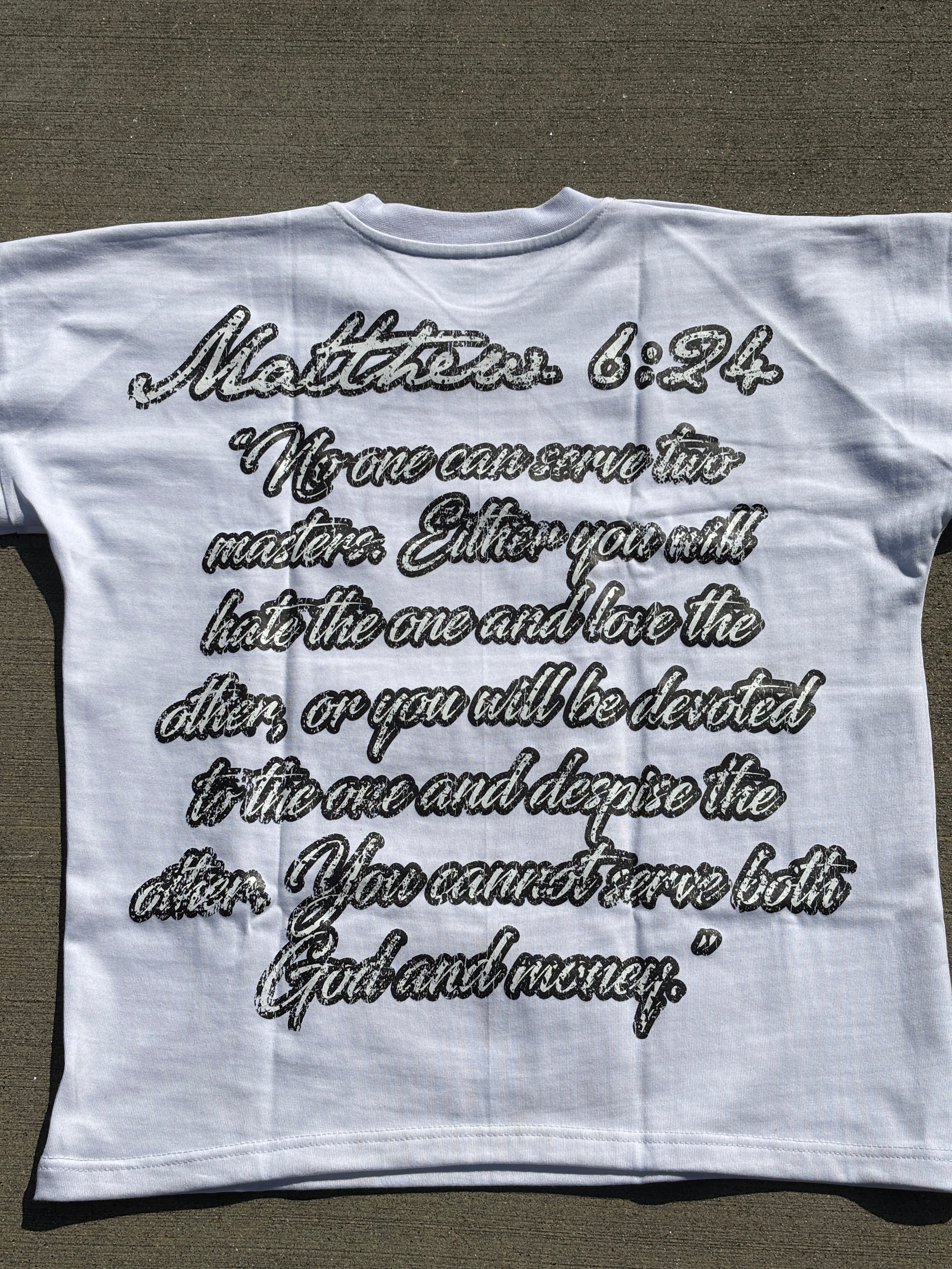 “Money vs God” TEE