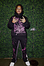 DISCIPLINE vs DISTRACTIONS cross sweat pants