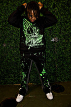 DISCIPLINE vs DISTRACTIONS cross sweat pants