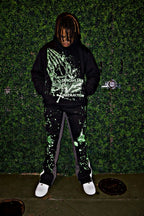 DISCIPLINE vs DISTRACTIONS cross sweat pants