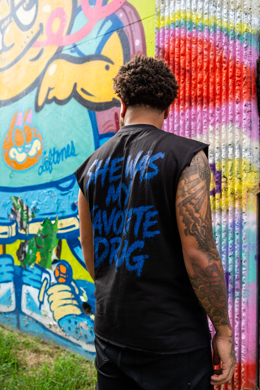 “She Was My Favorite Drug”  SLEEVELESS TEE