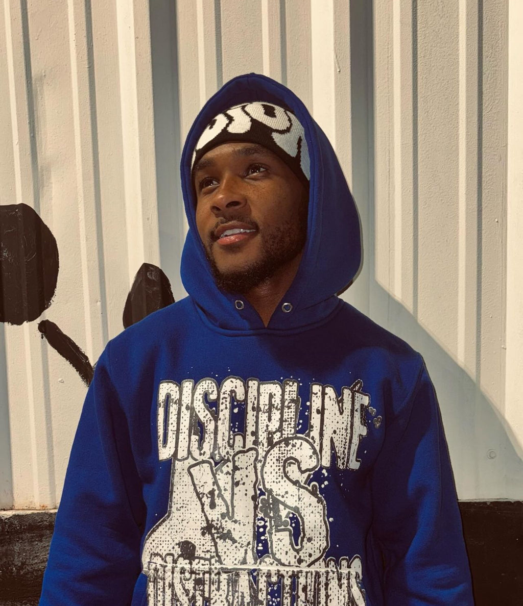 DISCIPLINE VS DISTRACTIONS “SILENCE THE CRITICS” HOODIE
